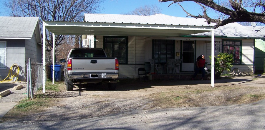 Steel Carport South Side San Antonio Amazing Transformation