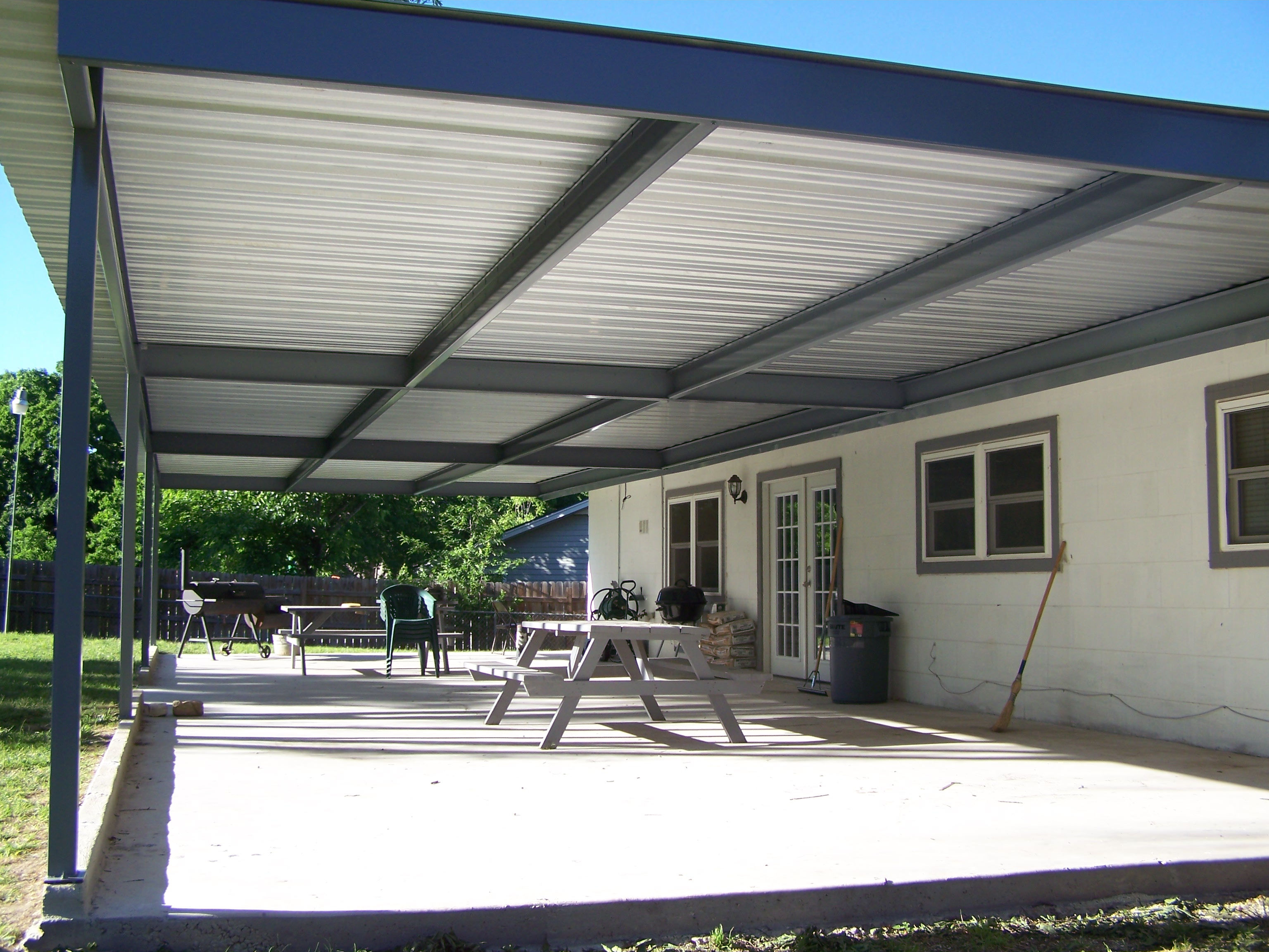 Monster Custom Metal Awning Patio Cover Universal City - Carport Patio