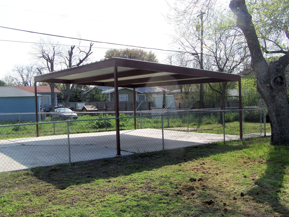 20 x 24 Stand Alone Carport Brown - Carport Patio Covers Awnings San