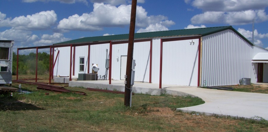 2300  Sq Ft All Steel Addition to Existing Home Indoor Swimming Pool Awning Carport San Antonio