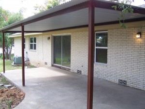 Patio Cover Base Installation without any options