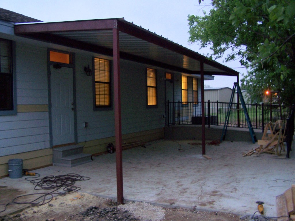 Commercial Steel Awning New Braunfels, Texas Carport Patio Covers Awnings San Antonio Best