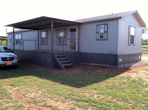 Trailer awning large deck complete