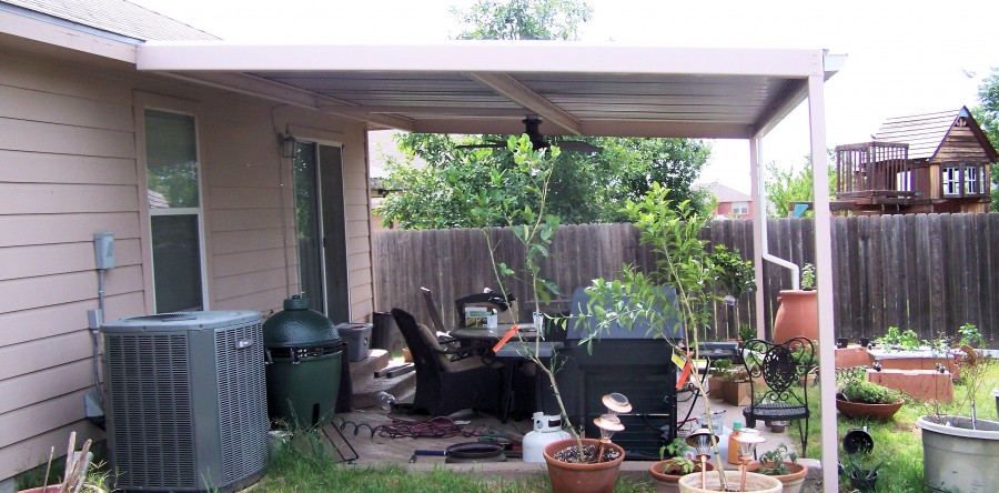 Simple Custom Patio Cover NorthWest San Antonio