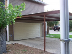 Alamo Heights Attached Carport