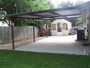 Custom Home Porch Cover Northwest San Antonio