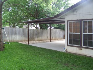 Custom Home Porch Cover Northwest San Antonio