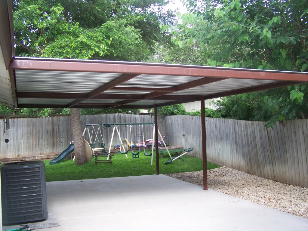 Attached Lean To Patio Cover North West San Antonio - Carport Patio ...