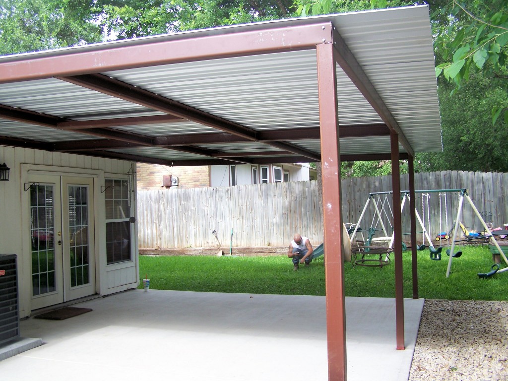 Attached Lean To Patio Cover North West San Antonio - Carport Patio ...