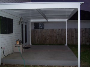 Simple Lean To Attached Awning North Bexar County