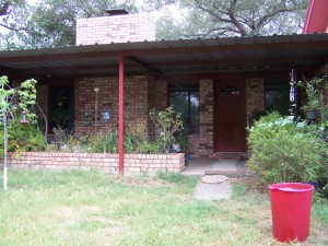 Pleasanton, Texas Attached All Steep Porch Awning