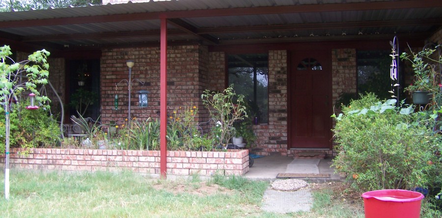 Pleasanton, Texas Attached All Steel Porch Awning
