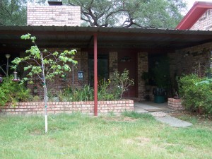 Pleasanton, Texas Attached All Steep Porch Awning