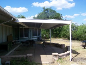 All Steel Attached Home Patio Awning Northwest San Antonio
