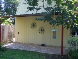 North side San Antonio Attached Steel Home Awning