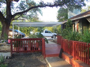 Northwest San Antonio Attached Carport