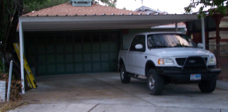 Simple Lean to Carport 21’x22′ San Antonio, Texas