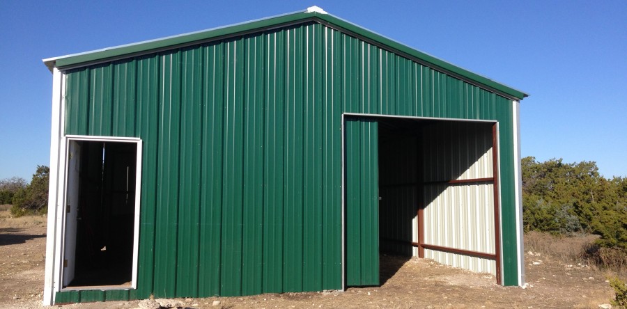 Custom Barn Well Pumphouse Junction Texas