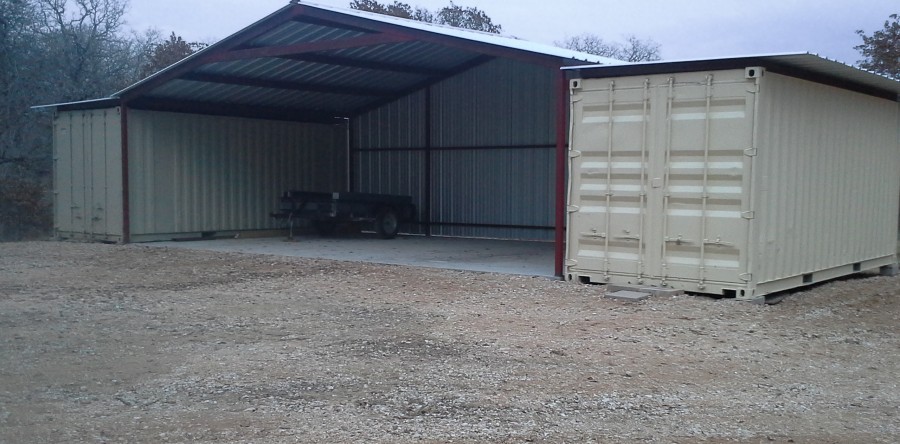 Gabled Enclosed Attachment, Floresville, Texas - Carport Patio Covers ...