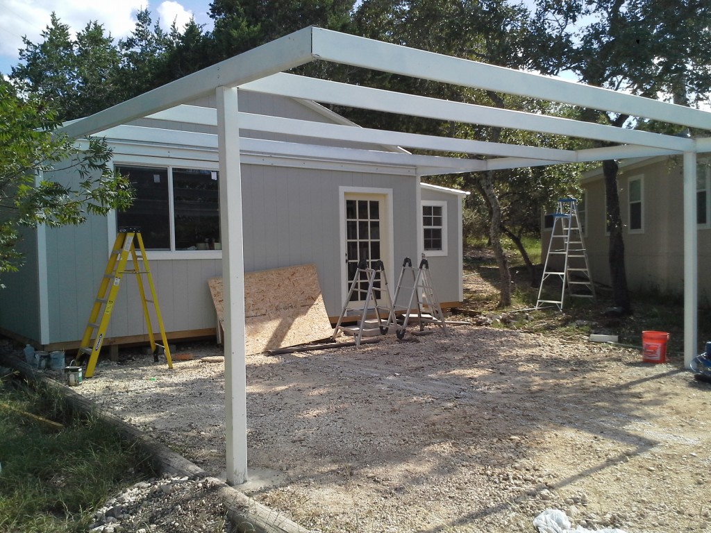 20x20 attatched Spring Branch (2) - Carport Patio Covers Awnings San ...