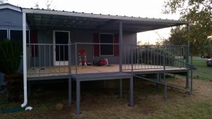 Lytle Texas 14'x21' Patio Deck and Awning