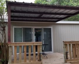 Small Deck and Patio Cover Wilson County