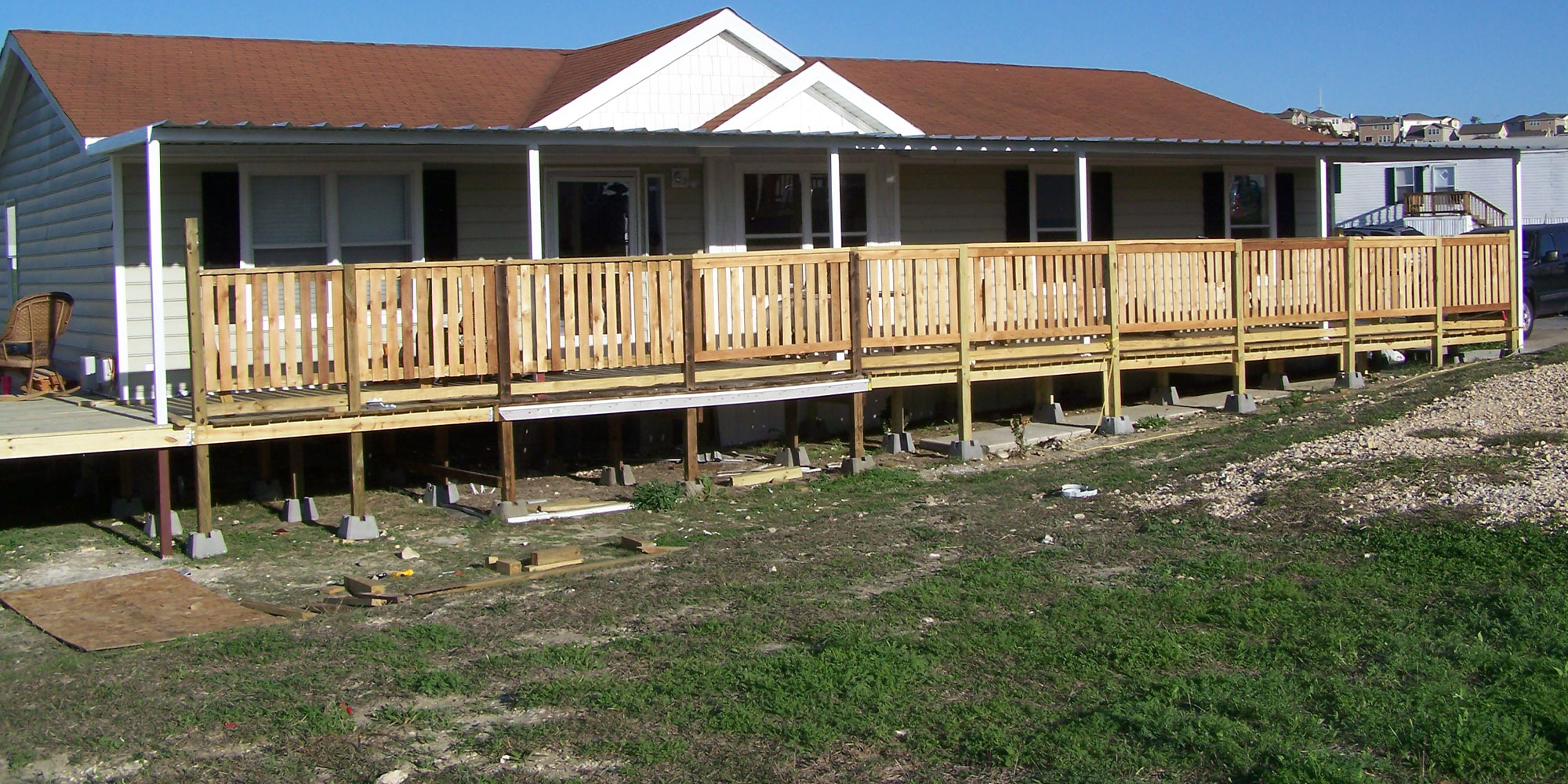 Custom steel carport and patio cover built in San Antonio, Texas